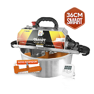 36CM - Misturadora SMART Polida para DOCES E RECHEIOS com ajuste fino de velocidade, BIVOLT AUTOMÁTICO