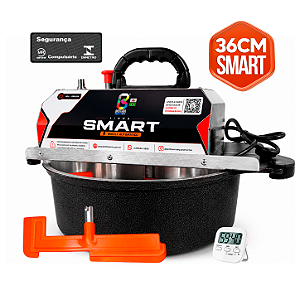 36CM - Misturadora SMART Preta para DOCES E RECHEIOS com ajuste fino de velocidade, BIVOLT AUTOMÁTICO
