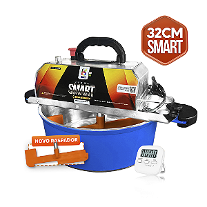 32CM - Misturadora SMART Azul para DOCES E RECHEIOS com ajuste fino de velocidade, BIVOLT AUTOMÁTICO