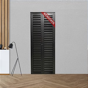 Porta Camarão Palheta Alumínio Preto Linha Veneza