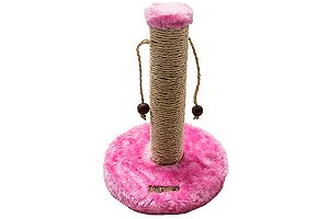 Brinquedo Arranhador Com Poste Para Gatos Rosa