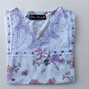 Camisola infantil Princesa encantada Estampa Bailarina