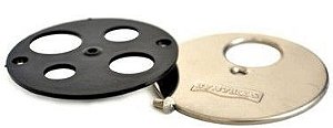 CONJUNTO TAMPA DR 1.1/2" (TAMPA INOX/4 FUROS/PARAF) SODRAMAR