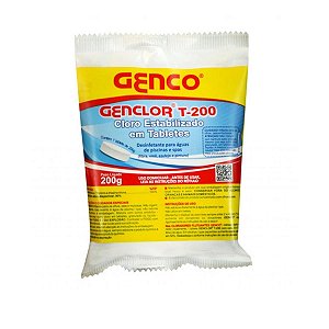 CLORO EM PASTILHA GENCLOR GENCO 200G