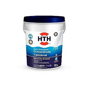 CLORO TRADICIONAL HIPOCLORITO DE CÁLCIO HTH 10KG