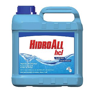 HIDROALL ALGICIDA MANUTENÇAO 5L