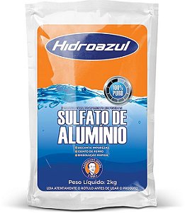 SULFATO DE ALUMÍNIO HIDROAZUL 2KG