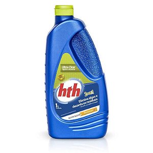 Ultraclear 2 em 1 Algecida Previne + Decantador HTH 1 litro