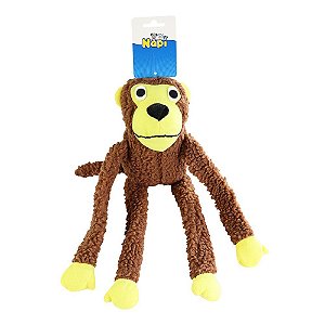 Macaco Mordedor de Brinquedo para Pet Grande