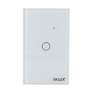 Interruptor Inteligente 4X2 Touch 2.5D Wi-Fi 1 Botao
