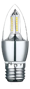 Lampada Led Vela E27 320 Lumens 4W Bivolt 120º Ctb