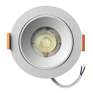 SPOT DE EMBUTIR EASY LED DECOR 5W RD 3K BC 90X32MM BIVOLT