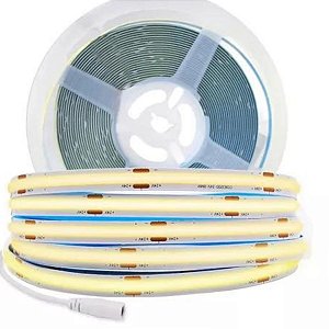 Fita Led Cob 12V 5M 480Led/M Branco Neutro 4000K CTB