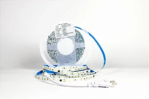 FITA LED 220V-3528 120Led/M IP44 10M 10W/M Branco Frio 6500K