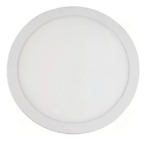 Luminária LED Embutir Redonda 18W Branco Frio 6500K Bivolt Embuled