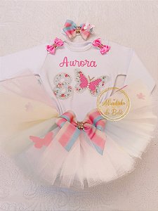 Body Mêsversario Princesa Luxo