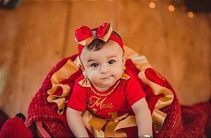 Vestido meu Primeiro Natal