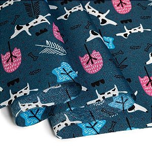 GORGOTEX 1,50 1/2 METRO DALMATAS COR ALLURE