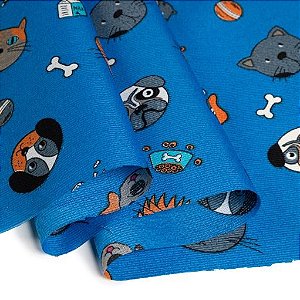 GORGOTEX 1,50 1/2 METRO NOISY DOG COR ROYAL