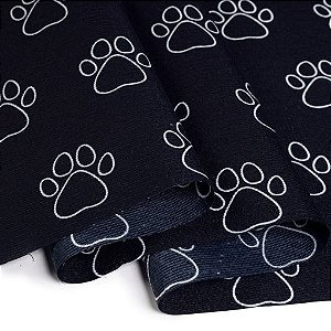 GORGOTEX 1,50 1/2 METRO PATA CONTORNO COR PRETO