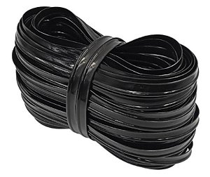 VIVO 11MM  PACOTE COM 10 METROS COR PRETO BRILHO