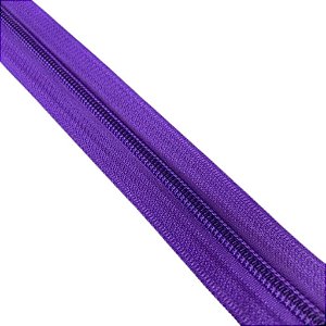 ZIPER N°6 PACOTE COM 10 METROS COR ROXO