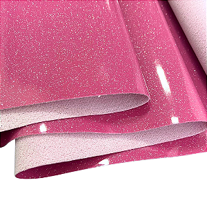 VERNIZ GLITTER SOFT 1/2 METRO COR PINK
