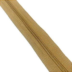 ZIPER N°6 PACOTE COM 10 METROS COR KAKI