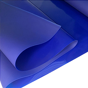 PVC SILICONE 0,7MM 1/2 METRO COR MARINHO