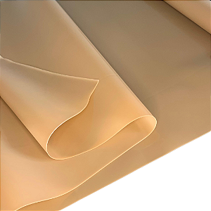 PVC SILICONE 0,7MM 1/2 METRO COR BEGE