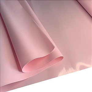 PVC SILICONE 0,7MM 1/2 METRO COR ROSA BB