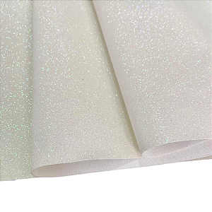 GLITTER 1/2 METRO COR BRANCO
