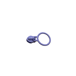 PUXADOR 06 COLOR ARGOLA COR LILAS PACOTE COM 10 PEÇAS