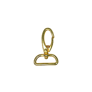 MOSQUETÃO LUXO 6015 - 30MM DOURADO CATAFORETICO - UNIDADE