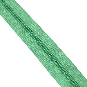 ZIPER N°6 PACOTE COM 10 METROS COR VERDE AGUA