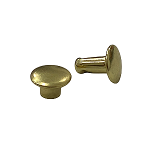 REBITE 3 DUPLO LATONADO – KIT COM 50 UNIDADES