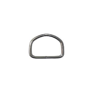 MEIA ARGOLA NIQUELADA 29MM AR 3 PACOTE COM 10 UNIDADES