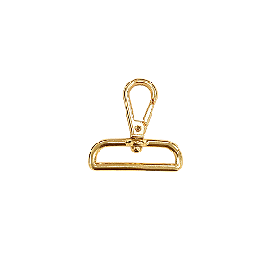 MOSQUETAO LUXO 6035 - 40MM DOURADO CATAFORETICO - UNIDADE