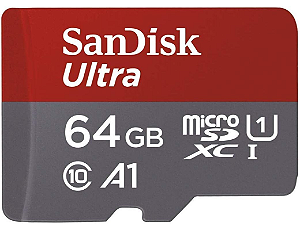 Cartão de Memória Micro ULTRA  SDHC UHS-I 64gb  speed up to 120mb/s Sandisk