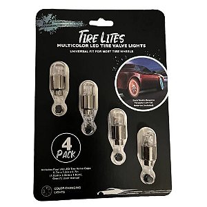Pneu lites luzes led multicoloridas para pneus