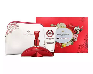 Conjunto Rouge Royal Marina de Bourbon Feminino - Eau de Parfum 100ml + Loção Corporal 100ml + Nécessaire