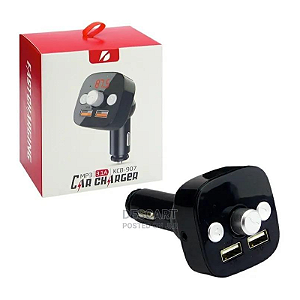 Carregador de carro mp3 3.1 A KCB-907