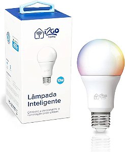 Lâmpada Inteligente Smart Lamp I2GO Home Wi-Fi LED 10W Compatível com Alexa