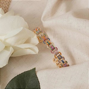Bracelete rainbow colorido