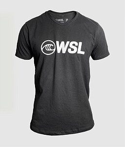 T-Shirt Logo WSL Preta