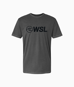 T-Shirt Logo WSL Estonada Cinza