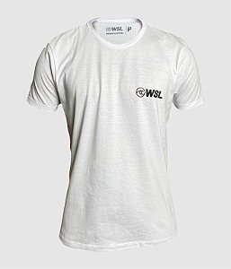 T-Shirt Caveira Surf WSL Branca