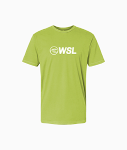 T-Shirt Logo WSL Estonada Verde Masculina