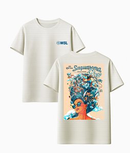 Camiseta WSL Saquarema Pro Corona 2023 Off White