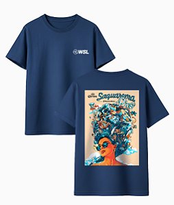 Camiseta WSL Saquarema Pro Corona 2023 Azul